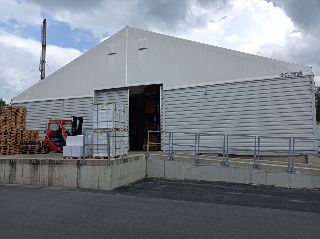 Finished Products Warehouse at the Valvex SA production plant